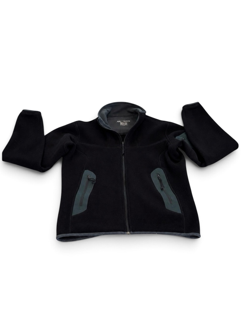 Women’s black Arc'teryx full-zip fleece jacket- Size Small